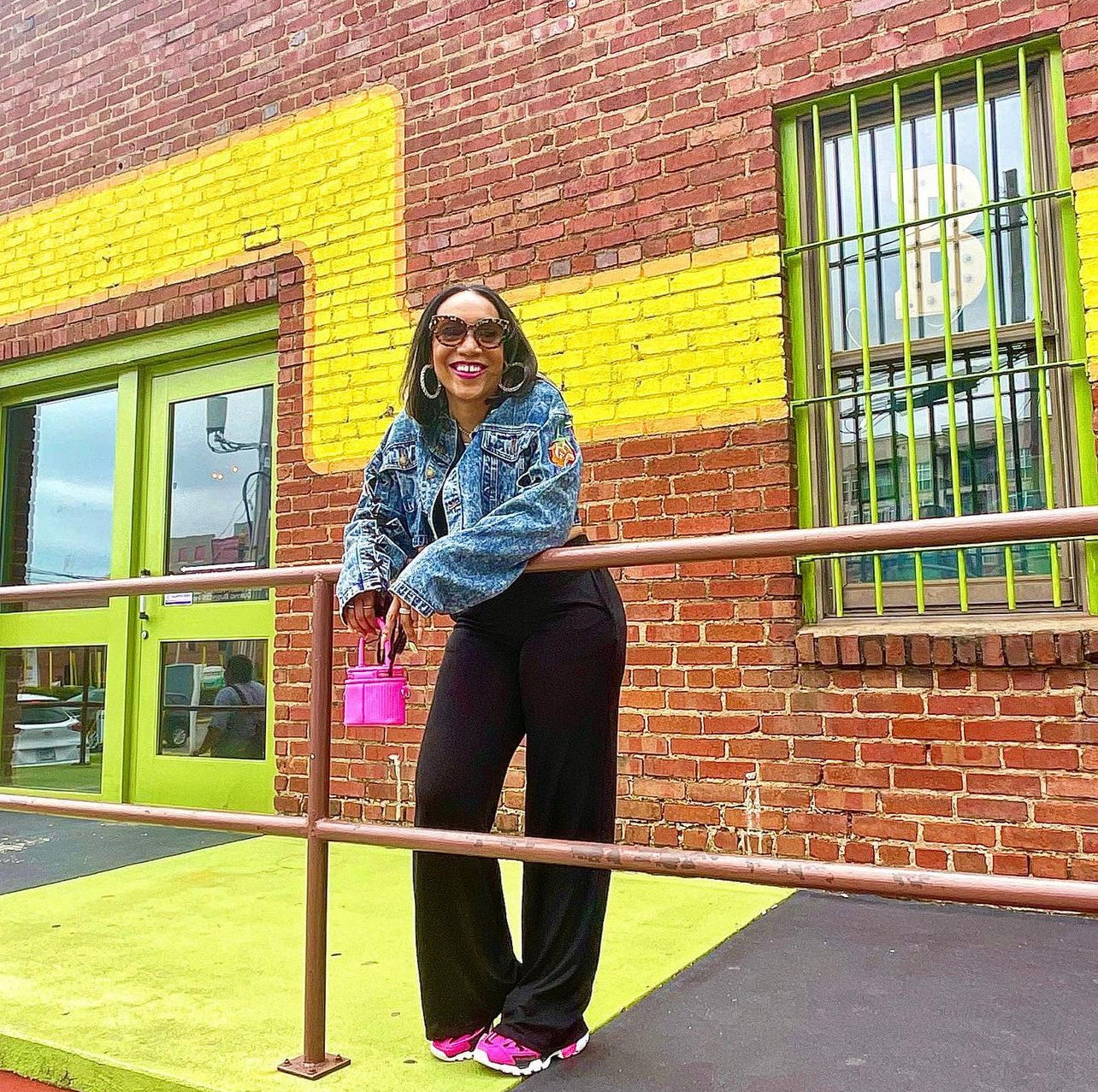 Over size vintage jacket