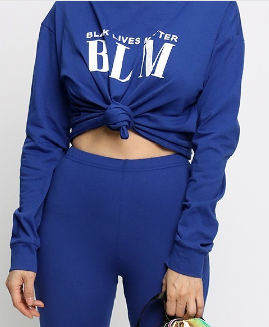 Blue blm set