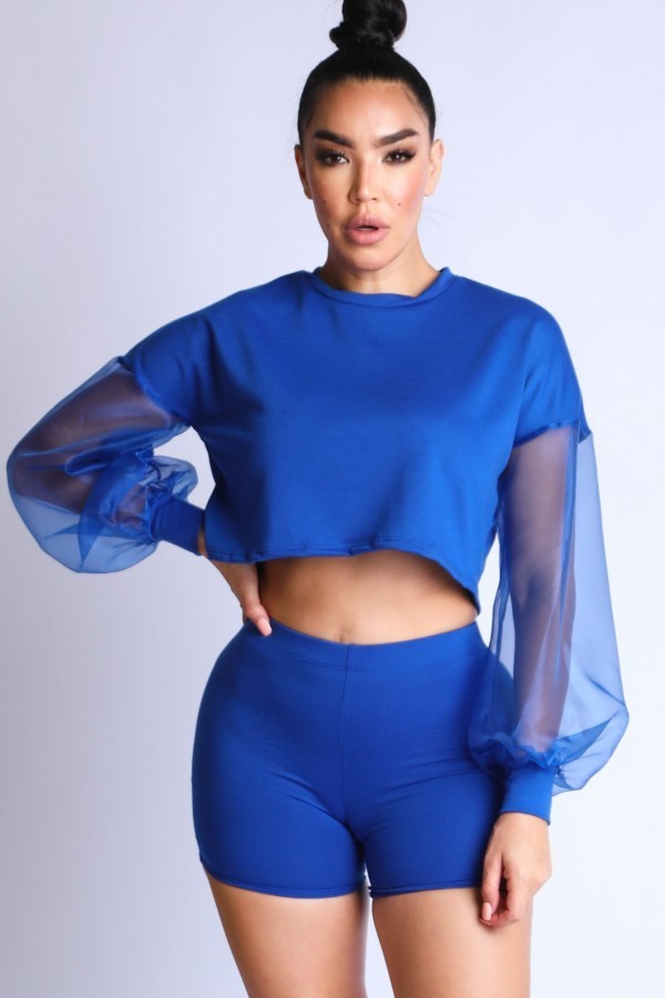 "Giving him the blues" set