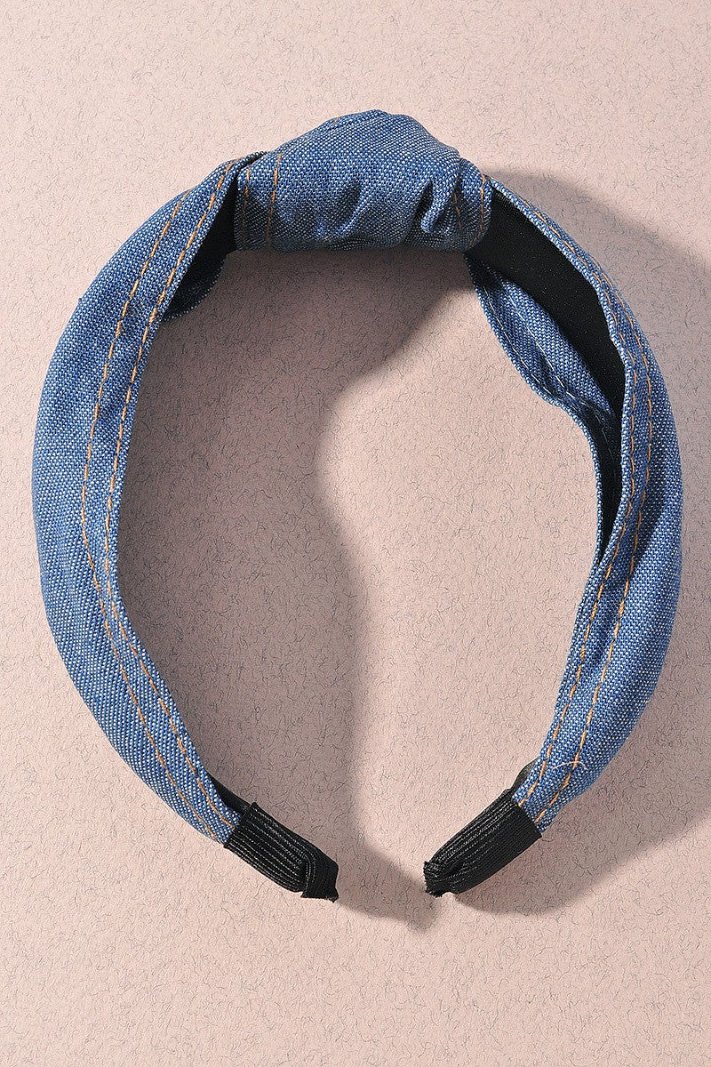 Denim Headband