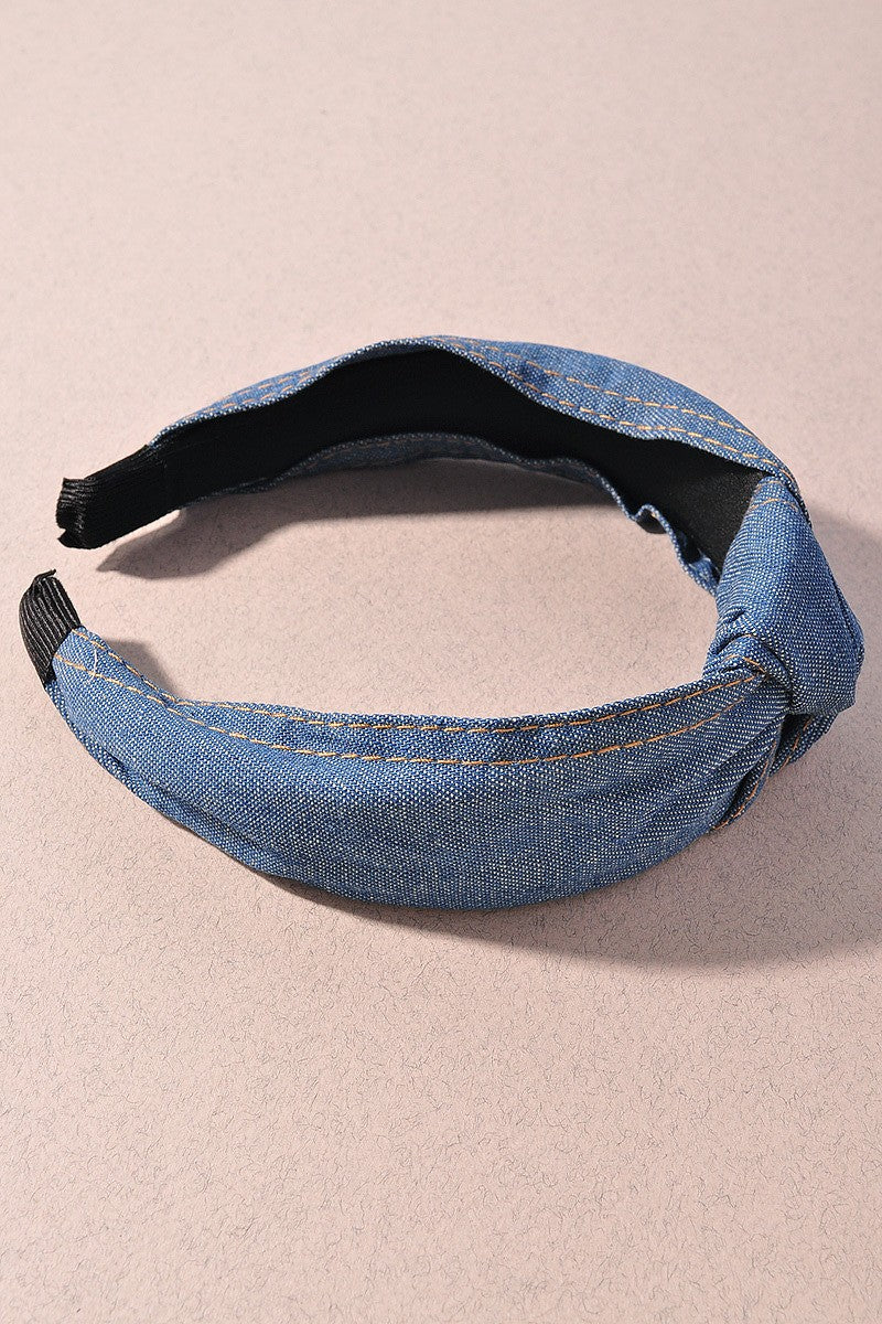 Denim Headband