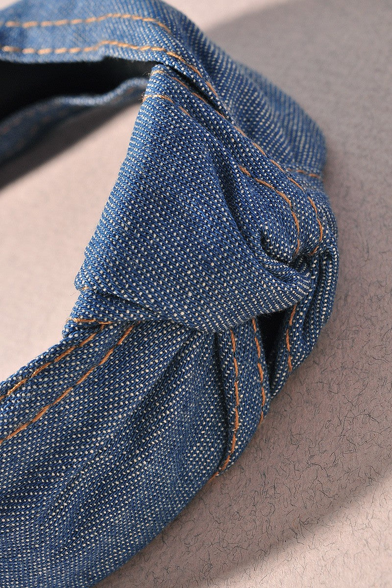 Denim Headband