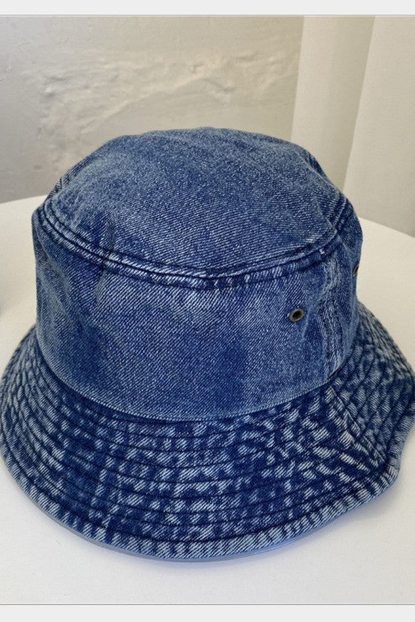 Denim Bucket Hat