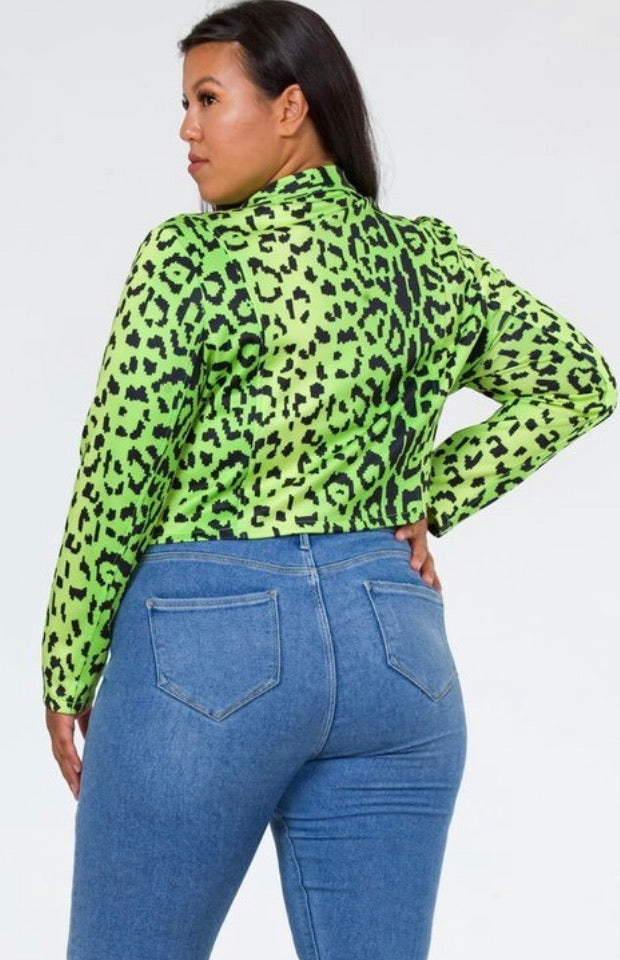 Leopard 🐆 Moto Jacket