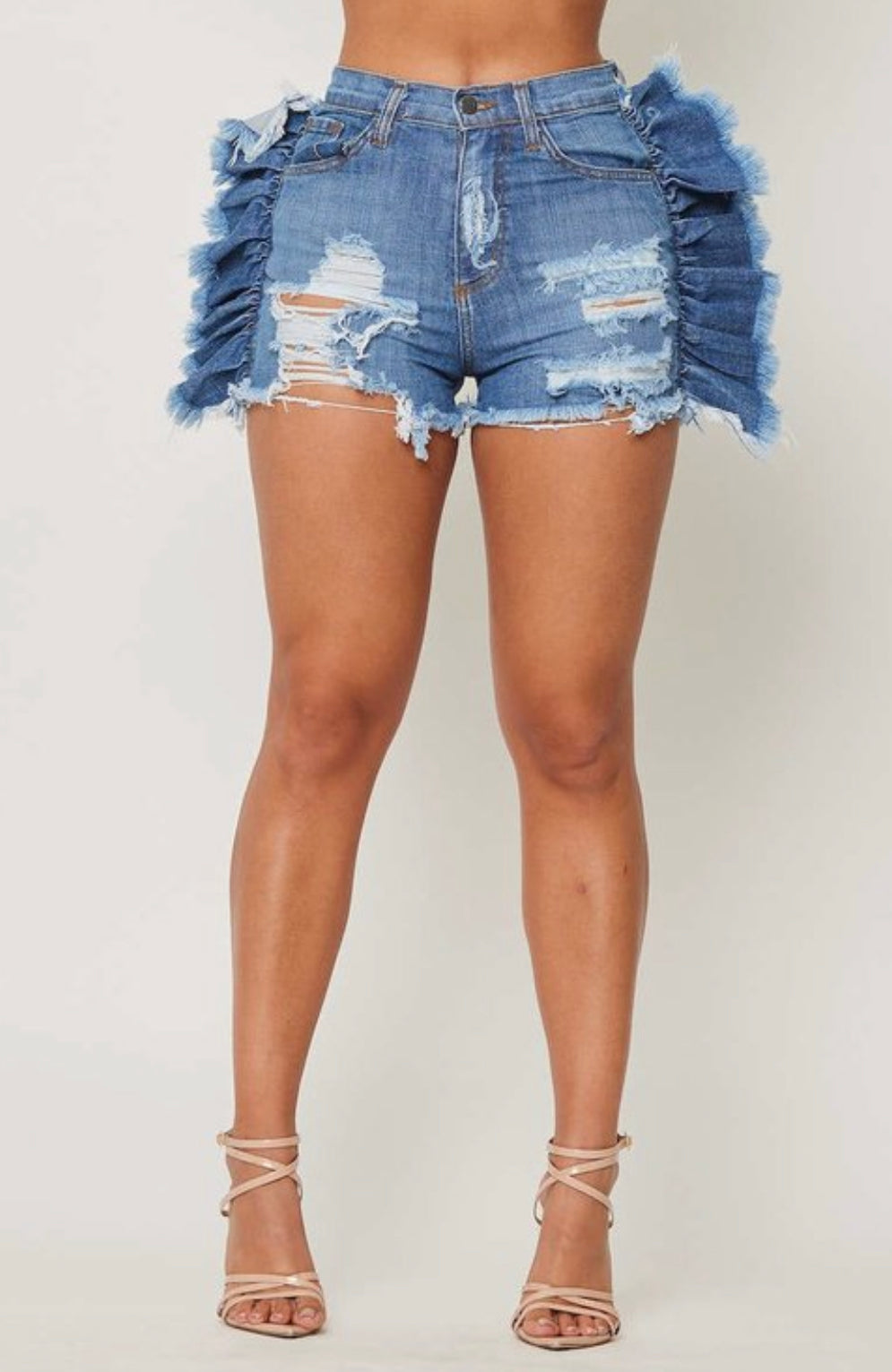 Ruffle shorts
