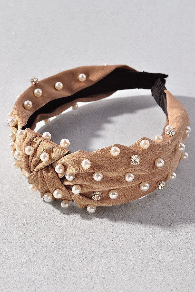 Pearly Brown HeadBand