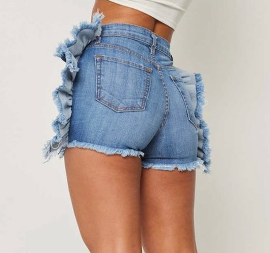 Ruffle shorts