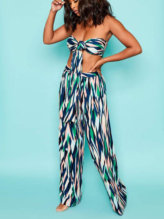 GREEN TWISTED SET